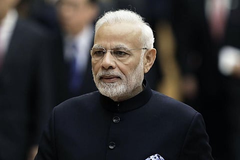 प्रधानमंत्री नरेंद्र मोदी । ( Wikiemdia commons )