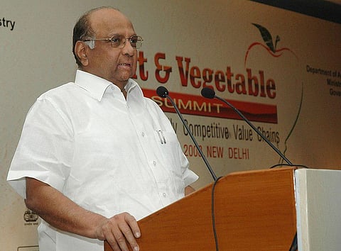 एनसीपी के संस्थापक शरद पवार । ( Wikimedia Commons )