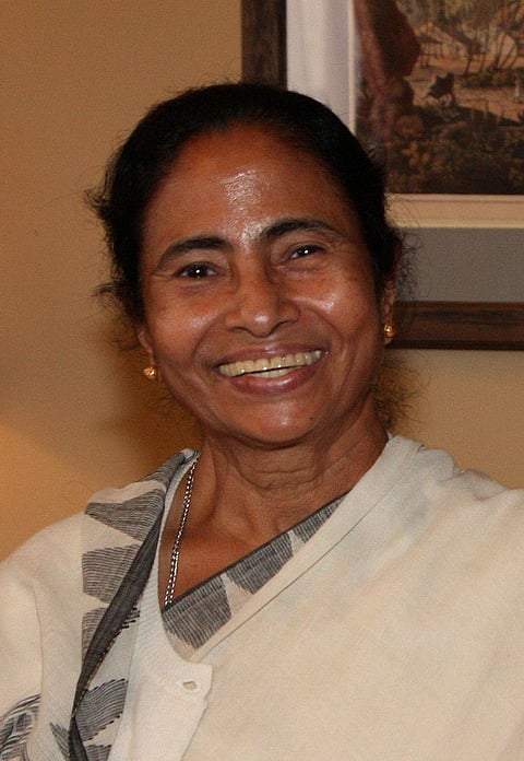 बंगाल की मुख्यमंत्री ममता बनर्जी । (Wikimedia commons )