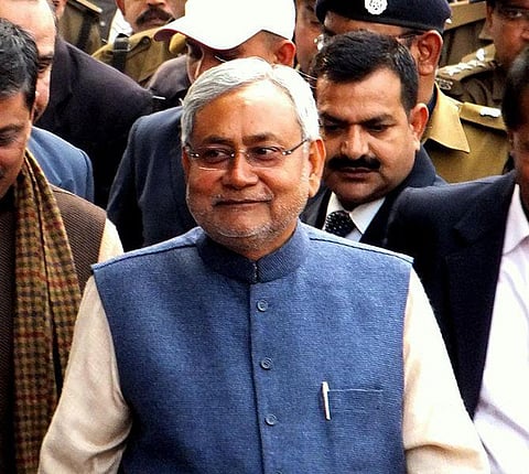 बिहार के मुख्यमंत्री नितीश कुमार। (Wikimedia Commons )