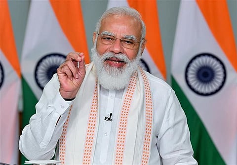 प्रधानमंत्री नरेंद्र मोदी। (PIB)