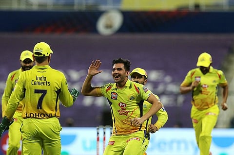 चेन्नई सुपर किंग्स की टीम। (IPL, Twitter)