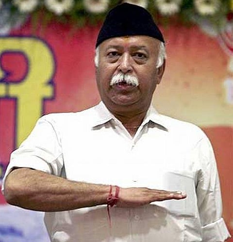 राष्ट्रीय स्वयंसेवक संघ प्रमुख मोहन भागवत। (फाइल फोटो)