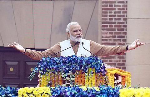 प्रधानमंत्री नरेन्द्र मोदी। (PIB)