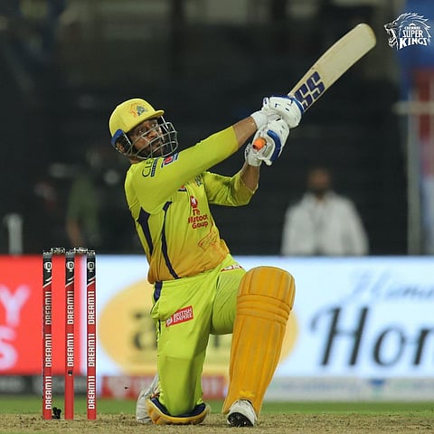 सीएसके के कप्तान महेंद्र सिंह धोनी। (CSK, Twitter)