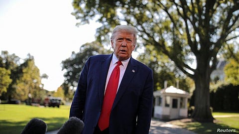 अमेरिकी राष्ट्रपति डोनाल्ड ट्रम्प (VOA)