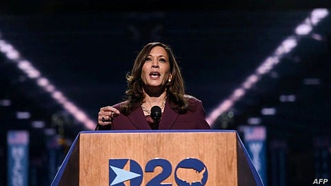 कमला हैरिस, उप-राष्ट्रपति उम्मीदवार (VOA)