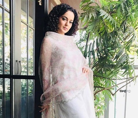 कंगना रनौत, बॉलीवुड अभिनेत्री। (Twitter)