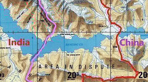 भारत और चीन के बीच सीमा तनाव। (Wikimedia Commons)