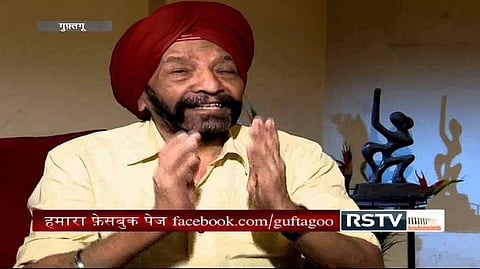 Jaspal Singh, Singer(Picture Source: RajyaSabha TV)