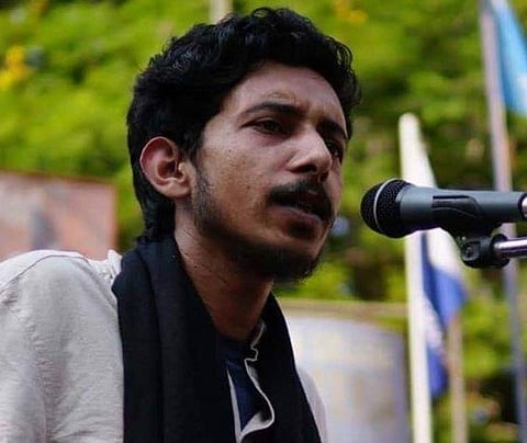 एएमयू का पूर्व छात्र नेता और हिन्दू पर जहर उगलने वाला लिब्रलों का चाहता शरजील उस्मानी।(फाइल फोटो)