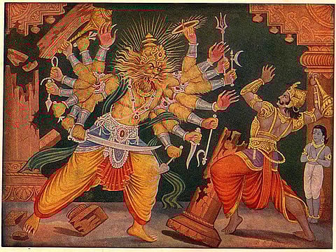 बाबूलाल सैयद ने पीआईएल में कहा है कि 'भगवान (Hindu Gods) के चित्र समाचार पत्रों में छपने का कोई लाभ नहीं होता इसलिए इन पर प्रतिबंध लगा देना चाहिए।' (Wikimedia Commons)