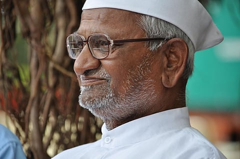 Anna Hazare (Wikimedia Commons)