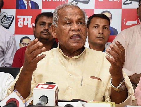 बिहार के पूर्व मुख्यमंत्री जीतनराम मांझी (Twitter)