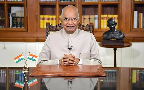 भारत के राष्ट्रपति रामनाथ कोविंद। (फ़ाइल फोटो,PIB)