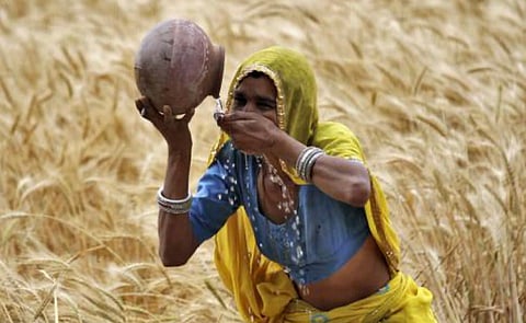 पानी की कमी से जुझता गुजरात! (Twitter)