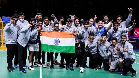 Thomas Cup: बैंकॉक में लहरा तिरंगा(Twitter)