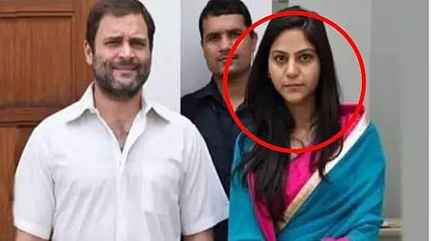 Rahul Gandhi and Jyoti Malhotra viral photo