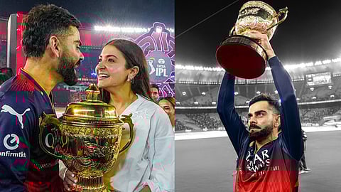 ഐപിഎൽ 18ാം സീസണിൽ പഞ്ചാബ് കിങ്സിനെ ആറ് റൺസിന് തോൽപ്പിച്ച് ചരിത്രത്തിലാദ്യമായി കിരീടം നേടിയ ശേഷം സംസാരിക്കുകയായിരുന്നു കോഹ്ലി.