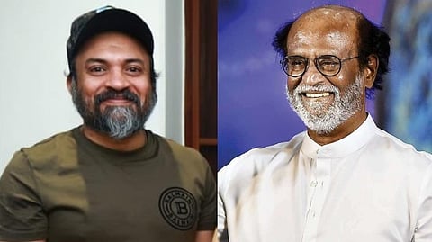 soubin shahir and rajinikanth