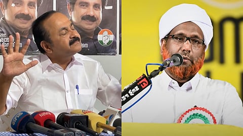 SYS state general secretary Rahmatullah Saqafi Elamaram criticize VD Satheeshan