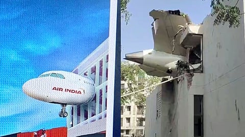 മിഡ് ഡേയിലെ എയർ ഇന്ത്യ പരസ്യവും അഹമ്മദാബാദില് അപകടത്തില്പ്പെട്ട വിമാനവും