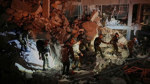 ആക്രമണത്തില് തകർന്ന ഇസ്രയേല് ഊർജ കേന്ദ്രങ്ങള്