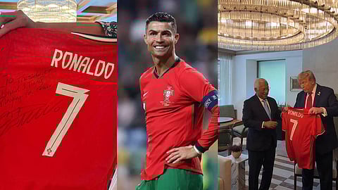 ട്രംപിന് റൊണാൾഡോയുടെ സമാധാന സന്ദേശം