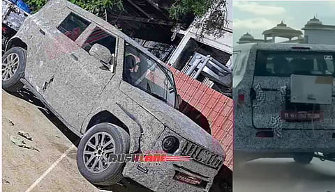 Mahindra New Gen Bolero in its experiment run at Tamilnadu