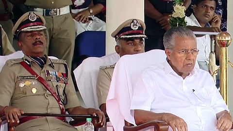 എഡിജിപി എം.ആർ. അജിത്കുമാർ, മുഖ്യമന്ത്രി പിണറായി വിജയന്