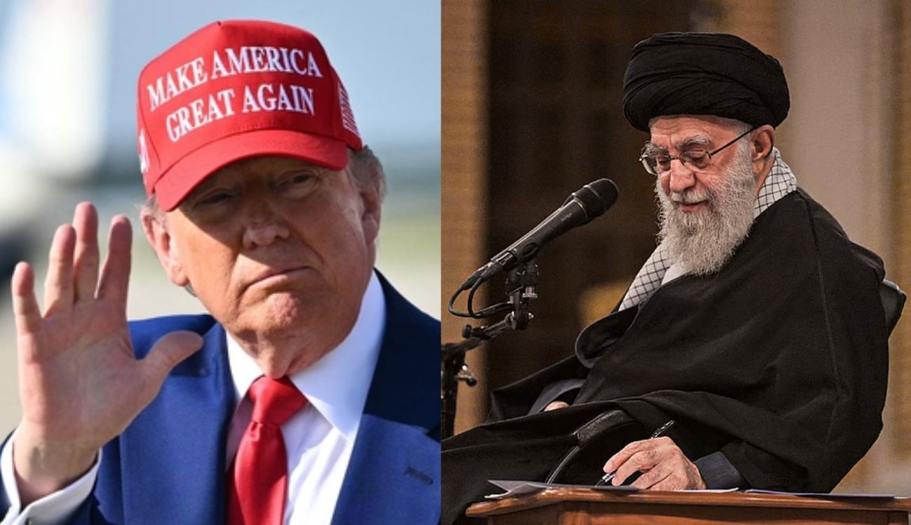 ഡൊണാൾഡ് ട്രംപ്, ആയത്തൊള്ള അലി ഖമേനി