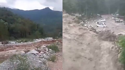 കാംഗ്ര, കുളു എന്നിവിടങ്ങളിലുണ്ടായ മിന്നല് പ്രളയം