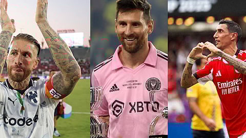 Sergio Ramos, Lionel Messi, Angel Di Maria | സെർജിയോ റാമോസ്, ലയണല് മെസി, ഏഞ്ചല് ഡി മരിയ