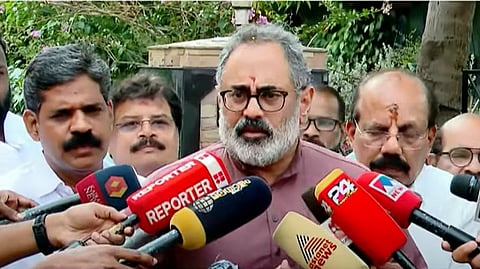 ബിജെപി സംസ്ഥാന അധ്യക്ഷന് രാജീവ് ചന്ദ്രശേഖർ