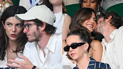 Andrew Garfield and Monica Barbaro