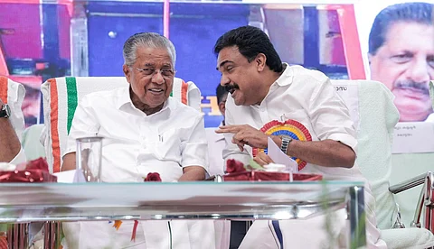 CM Pinarayi Vijayan, Jose K Mani