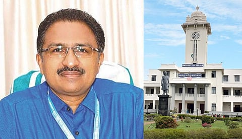കെ എസ് അനിൽ കുമാർ, കേരള യൂണിവേഴ്സിറ്റി