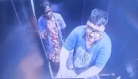 കൈലാഷ് തവാനിയെന്നയാൾ 12 വയസുകാരനെ ഉപദ്രവിക്കുന്ന ദൃശ്യം