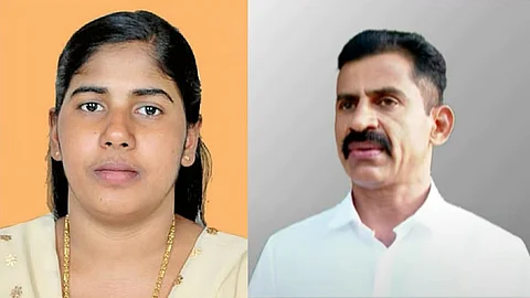 Nimisha Priya And Husband Tomy Thomas