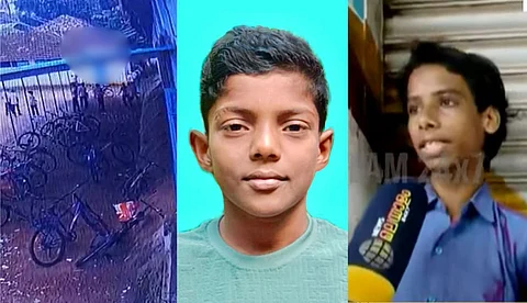 ഞാനും ടീച്ചറും നടന്നു വരുമ്പോള് കുട്ടി കമ്പിയില് തൂങ്ങിക്കിടക്കുന്നതാണ് കണ്ടത്; കൊല്ലത്ത് മിഥുന്റെ മരണത്തില് സ്കൂളിലെ വിദ്യാര്ഥി