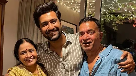 Vicky Kaushal and Family