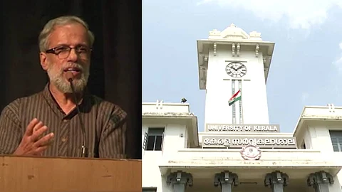 രാജൻ ഗുരുക്കൾ, കേരള സർവകലാശാല