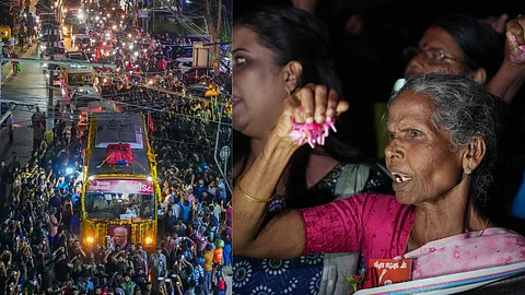 വിഎസിന്റെ വിലാപയാത്രയിൽ നിന്ന്