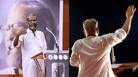 സുനില് പി ഇളയിടം, വി.എസ്. അച്യുതാനന്ദന്