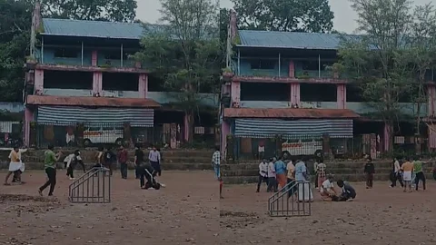സംഭവത്തിൽ രണ്ടു വിദ്യാർഥികൾക്ക് ഗുരുതര പരിക്ക്.