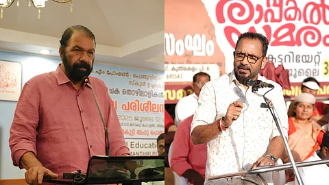 വി ശിവന്കുട്ടി, കെ. സുരേന്ദ്രന്