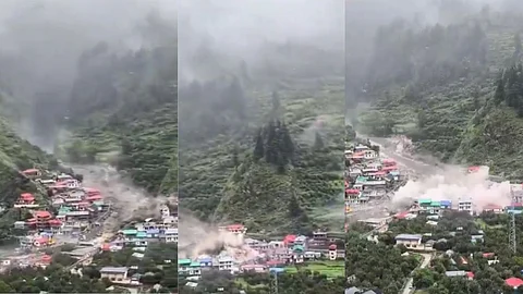 ഉത്തരകാശിയില് മേഘവിസ്ഫോടനം: 60ലേറെ പേരെ കാണാതായി, നിരവധി വീടുകള് ഒലിച്ചു പോയി; പേടിപ്പെടുത്തുന്ന ദൃശ്യങ്ങള്