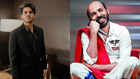 dulquer salmaan and raj b shetty