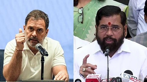 രാഹുല് ഗാന്ധിയെ വിമർശിച്ച് ഏക്നാഥ് ഷിന്ഡെ