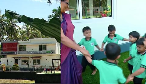 രൂപകല്പനകൊണ്ടും സൗകര്യങ്ങള് കൊണ്ടും വൈറല്; സൂപ്പറാണ് ചിറക്കുളത്തെ ഹൈടെക് അങ്കണവാടി